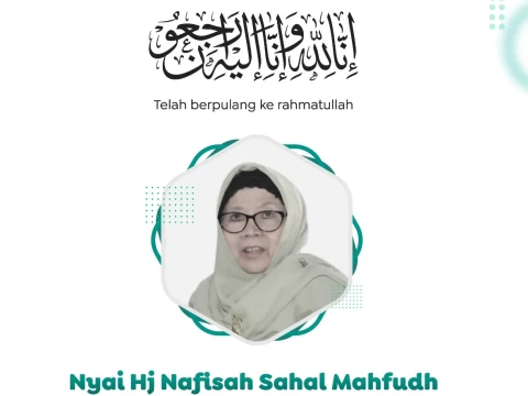 Innalillahi, Nyai Nafisah Sahal Wafat
