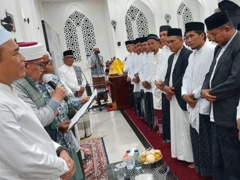 Abu MUDI Kukuhkan Pengurus Tastafi Pidie Jaya Aceh