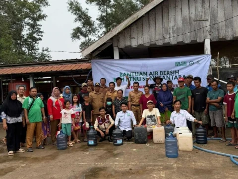 Salurkan 1 Juta Liter Air Bersih Bersama BEM PTNU, Sekjen PBNU Sebut Penguatan Sinergi Sosial