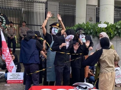 Gelar Aksi di Kejagung, MBG Watch Soroti Tata Kelola dan Dugaan Korupsi MBG