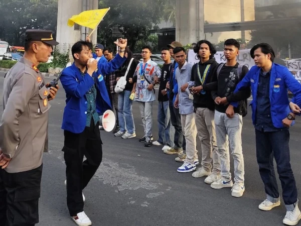 Gelar Aksi, PMII Jakpus Soroti Kinerja Buruk Polisi dan Persoalkan Kasus Penembakan Remaja di Jateng