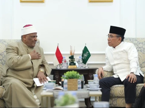 Kunjungi PBNU, Ketum Alumni Al-Azhar ​​​​​Bahas Penguatan Budaya Damai