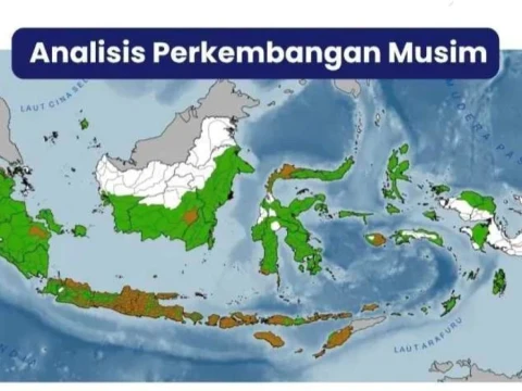 Prediksi Cuaca 15-18 Juni 2026: Dominasi Cerah Berawan, Hujan Masih Terjadi di Sebagian Wilayah Indonesia
