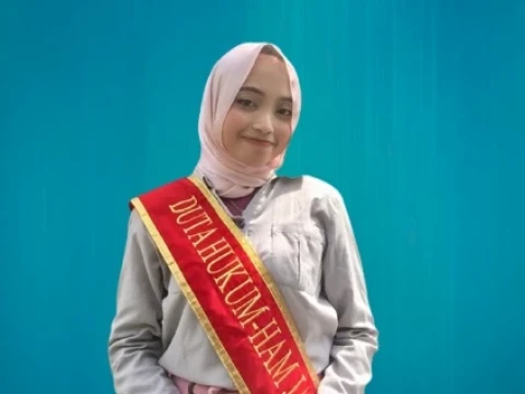 Mahasiswi Uninus Bandung Ini Dikukuhkan Jadi Duta Hukum-HAM Jawa Barat