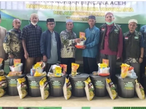 PWNU Aceh Salurkan 360 Paket Bantuan Kemanusiaan dari LAZISNU PWNU DIY