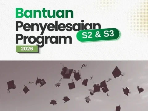 Kemenag Buka Bantuan Penyelesaian Studi S2-S3, Besaran hingga 25 Juta