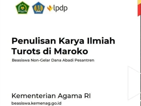 Kemenag Buka Beasiswa Penulisan Karya Ilmiah Turots di Maroko untuk Santri, Begini Syarat dan Cara Daftarnya