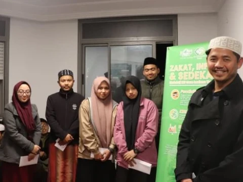 LAZISNU Tunisia Salurkan Bantuan Pendidikan untuk Mahasiswa Indonesia di Tunisia