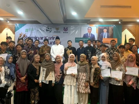 Cerita Nida Ikuti Seminar Karier BEST NU di Gedung PBNU, Ingin Kuliah di Malang