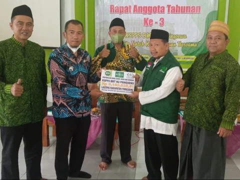 BMTNU Masuk Jajaran Koperasi Sehat di Kabupaten Pringsewu