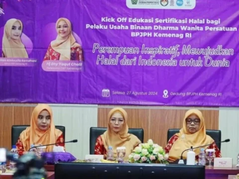 Dharma Wanita Persatuan Kemenag Didorong Jadi Duta Halal untuk Masyarakat