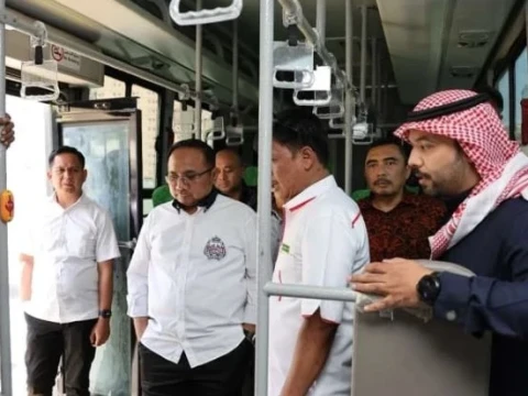 Bus Shalawat Layani 24 Jam Antar Jemput Jamaah dari 5 Kawasan Penginapan di Makkah