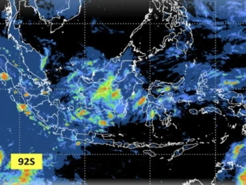 BMKG Deteksi Bibit Siklon 92S di Barat Daya Lampung, Waspadai Gelombang Tinggi di Perairan Selatan