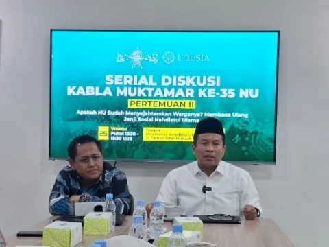 Diskusi Kabla Muktamar ke-35 NU Unusia Bahas Strategi Penyejahteraan Warga