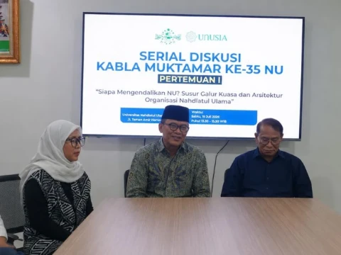 Diskusi Kabla Muktamar Ke35 di Unusia: Pengendali NU Kian Anonim, Perlu Menjaga Jarak dari Intervensi Negara