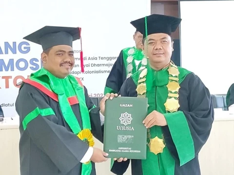 Teliti Messianisme di Asia Tenggara Lewat Kiai Dharmojoyo, Johan Wahyudi Gondol Doktor Pertama dari Unusia