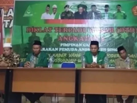 Pengkaderan Ansor Aceh Singkil Penting agar Tidak Alami Krisis Kader