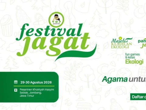 Gusdurian Bakal Gelar Festival Jagat 2026 di Arena Muktamar, Angkat Peran Agama untuk Kelestarian Alam