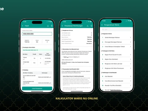 Kalkulator Waris NU Online: Hitung Hak Ahli Waris dalam Sekejap