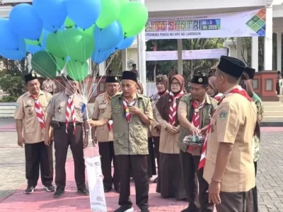 Ribuan Santri Ikuti Kick Off Hari Santri 2026 PCNU Lamongan