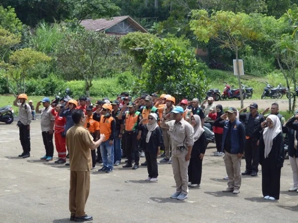 LPBINU Jabar Gelar Simulasi Mandiri Gempa Bumi Uji di Bogor