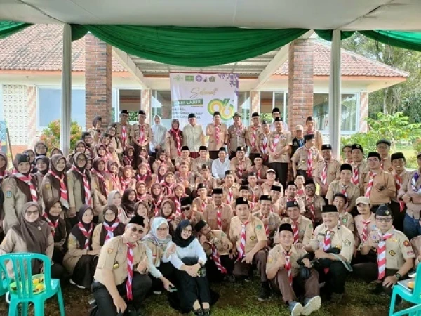 Pembina Pramuka Ma’arif Dikenalkan LPBI NU Jabar terkait Relawan NU Peduli