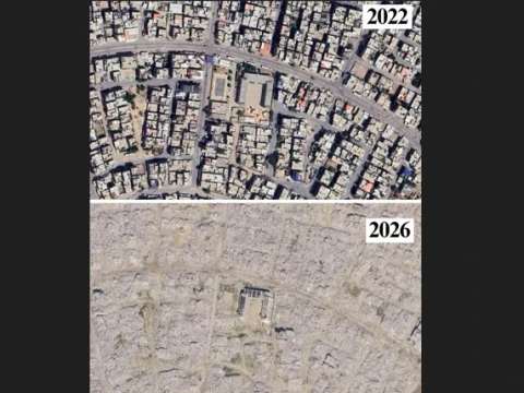 Angelina Jolie Tunjukkan Kehancuran Gaza melalui Citra Google Earth