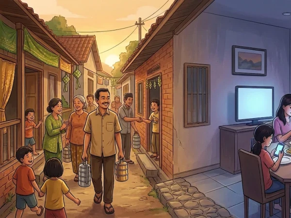 Lebaran, Rantang, dan Rindu pada Tradisi Berbagi yang Kian Pudar
