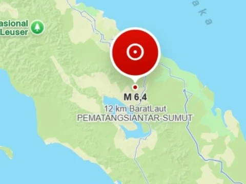 KAI Sumut Sempat Hentikan Operasional Kereta akibat Gempa Magnitudo 6,4 Simalungun