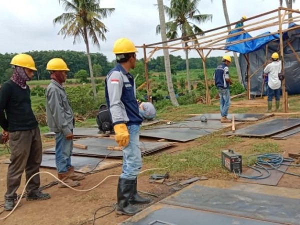 Gotong Royong Alumni Darussa'adah Gunung Sugih Siapkan Muktamar NU