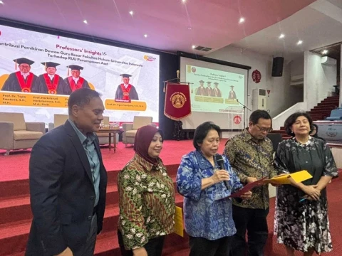 Dewan Guru Besar UI Beri 13 Catatan agar RUU Perampasan Aset Lindungi Hak Warga