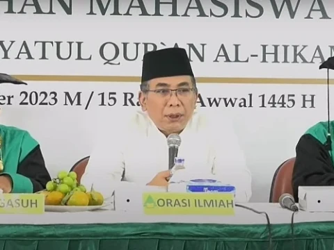 Gus Yahya Berpesan agar Mahasiswa Tidak Salah Niat saat Kuliah