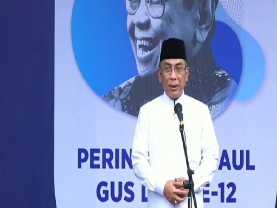 Gus Yahya calls on people to build a movement to "revive" Gus Dur