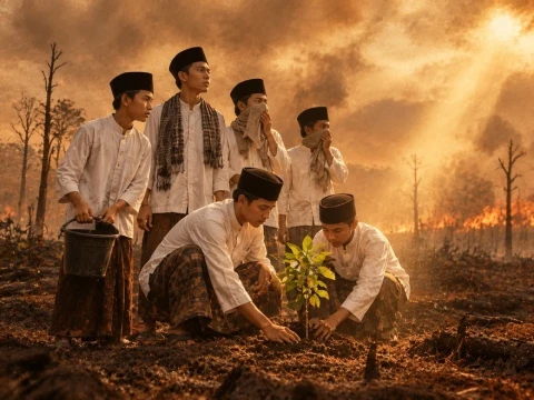 Hari Santri dan Jihad Ekologis: Menagih Tanggung Jawab Korporasi dan Negara di Tengah Darurat Bencana