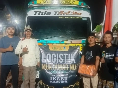 Dukung Muktamar Ke-35 NU, IKABU Malang Raya Kirim 4 Ton Logistik untuk Dapur Umum