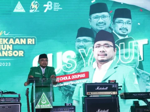 Gus Yaqut Minta Kader Ansor Tak Kehilangan Adab Hadapi Tahun Politik 2024