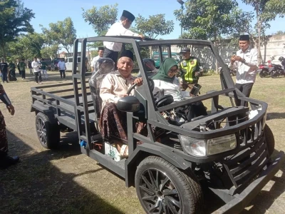 SMK Unggulan NU Mojoagung Jombang Ciptakan Mobil Listrik, Sudah Jadi dan Siap Dikendarai