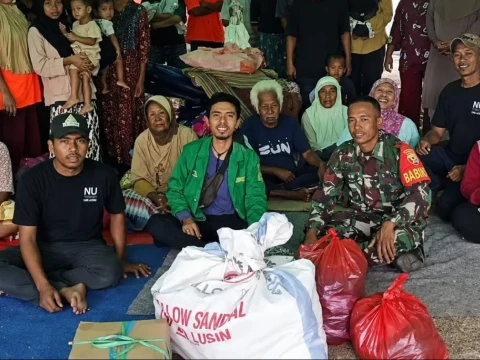NU Peduli Gempa NTT Salurkan Bantuan dan Edukasi Keselamatan di Manggarai