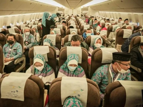 29.539 Jamaah Haji Indonesia Sudah Berada di Arab Saudi