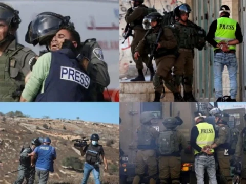 Serikat Jurnalis Palestina: 108 Serangan terhadap Jurnalis Terjadi pada Juli