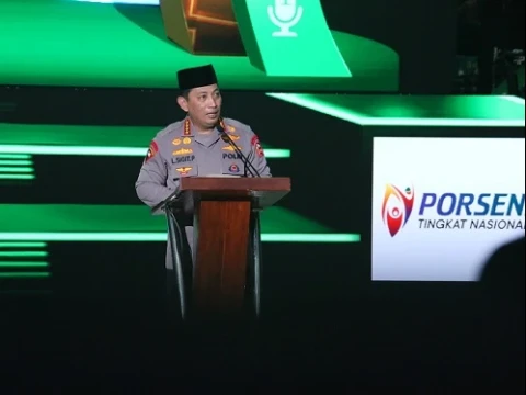 Tutup Porseni NU 2023, Kapolri: Menang Kalah Urusan Kedua