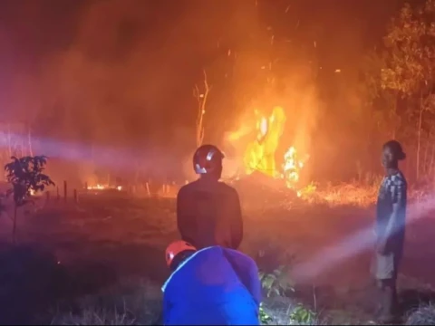5.923 Titik Api Terdeteksi di 6 Provinsi, Luas Lahan Terbakar 62.786 Hektare