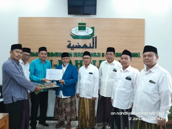 KBIHU An-Nahdliyah Pekalongan Sumbang Dana Rp150 Juta untuk Pembangunan Pesantren