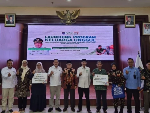NU Care-LAZISNU Realisasikan Program Keluarga Unggul di Depok, Diapresiasi Wali Kota