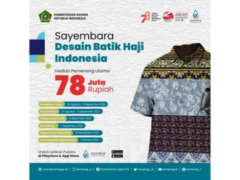 Kemenag Gelar Sayembara Desain Batik Haji Indonesia, Berikut Ketentuannya