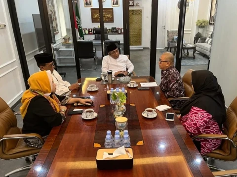 Temui Gus Yahya, Kemlu Buka Komunikasi Intensif dan Kerja Sama Kokoh dengan PBNU