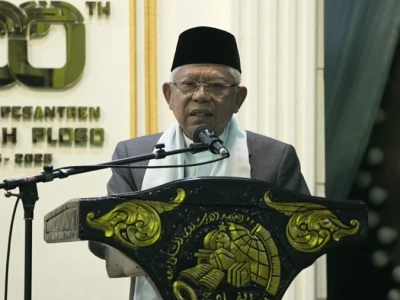 KH Ma'ruf Amin Jelaskan Peran Pesantren: Cetak Ulama sekaligus Pemimpin Masyarakat