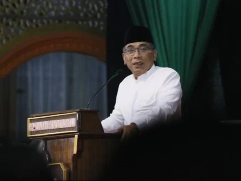 Pidato Lengkap Gus Yahya tentang Pengasuh Jiwa dalam Pendidikan Instruktur PMKNU