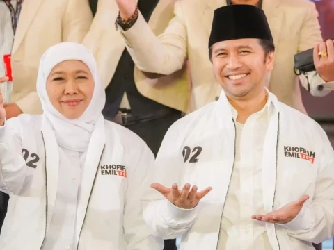 Khofifah-Emil Unggul di Pilgub Jatim Hasil Quick Count Sementara di 3 Lembaga Survei 