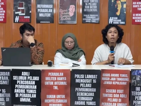 Keadilan Hukum untuk Andrie Yunus Mandek, KontraS: 12 Orang Belum Diproses